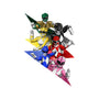 Rangers Pose-youth crew neck sweatshirt-nickzzarto