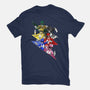 Rangers Pose-womens basic tee-nickzzarto