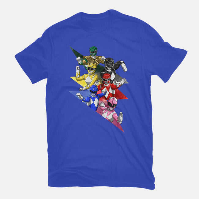Rangers Pose-womens fitted tee-nickzzarto