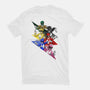 Rangers Pose-womens basic tee-nickzzarto