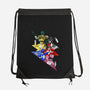 Rangers Pose-none drawstring bag-nickzzarto