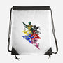 Rangers Pose-none drawstring bag-nickzzarto