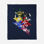 Rangers Pose-none fleece blanket-nickzzarto