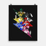 Rangers Pose-none matte poster-nickzzarto