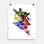 Rangers Pose-none matte poster-nickzzarto