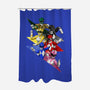 Rangers Pose-none polyester shower curtain-nickzzarto