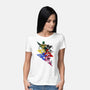 Rangers Pose-womens basic tee-nickzzarto