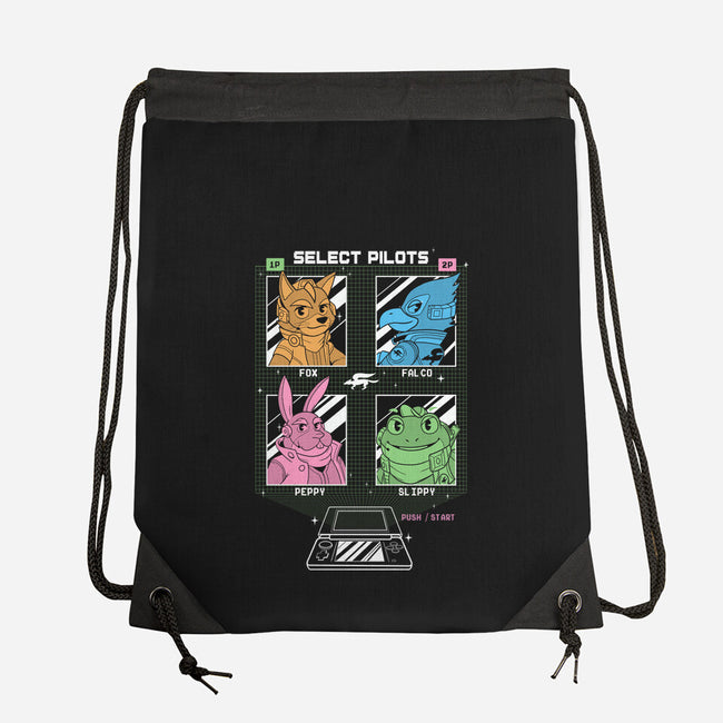 Time To Fly-none drawstring bag-Douglasstencil
