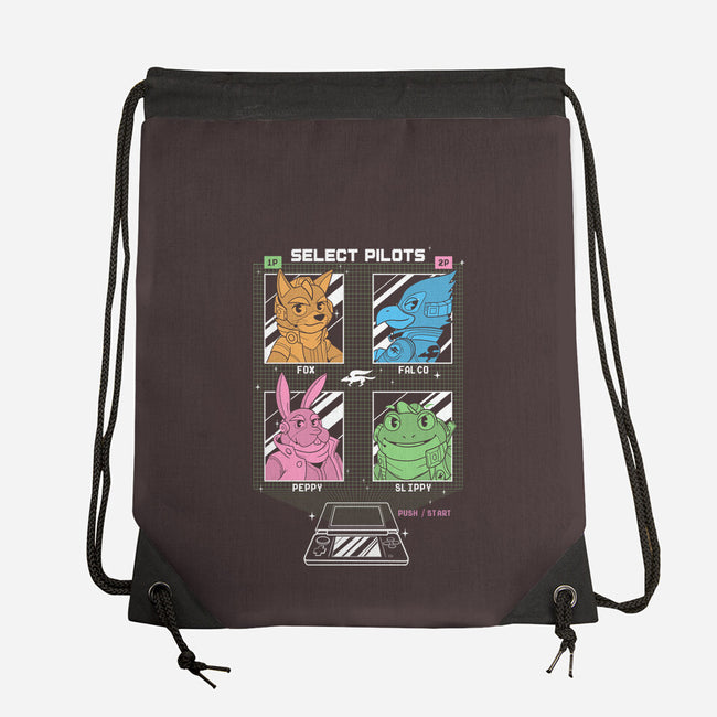 Time To Fly-none drawstring bag-Douglasstencil