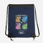 Time To Fly-none drawstring bag-Douglasstencil