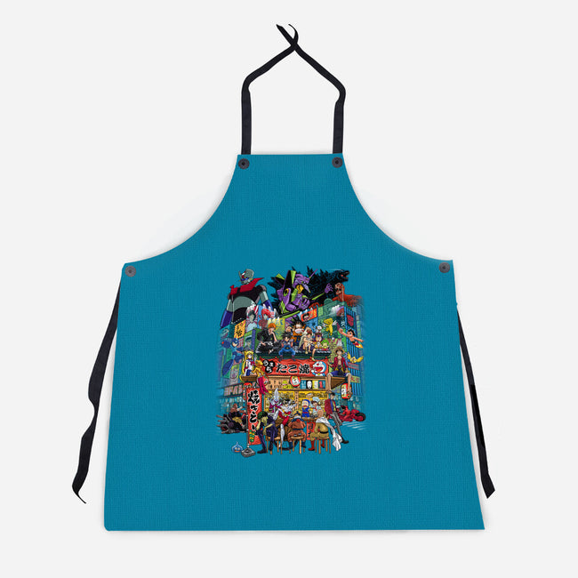A Normal Day In Japan-unisex kitchen apron-albertocubatas
