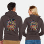 A Normal Day In Japan-unisex zip-up sweatshirt-albertocubatas