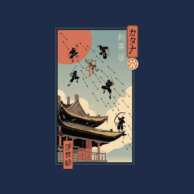 Catana Fight In Edo-mens long sleeved tee-vp021