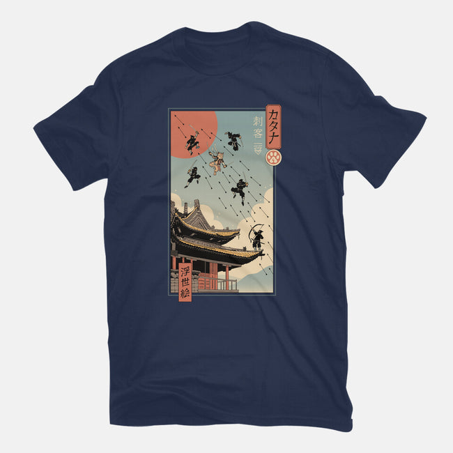 Catana Fight In Edo-unisex basic tee-vp021