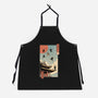 Catana Fight In Edo-unisex kitchen apron-vp021