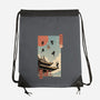 Catana Fight In Edo-none drawstring bag-vp021
