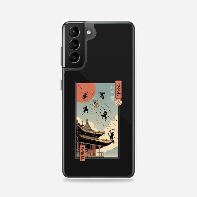 Catana Fight In Edo-samsung snap phone case-vp021