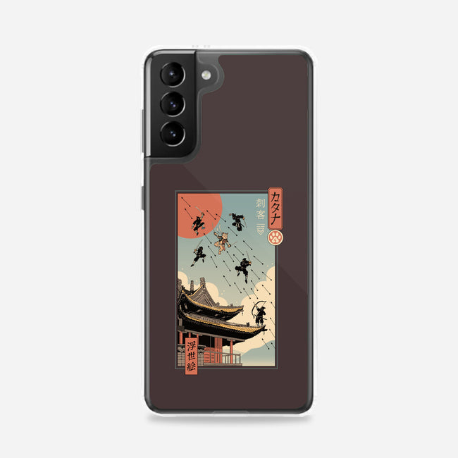 Catana Fight In Edo-samsung snap phone case-vp021