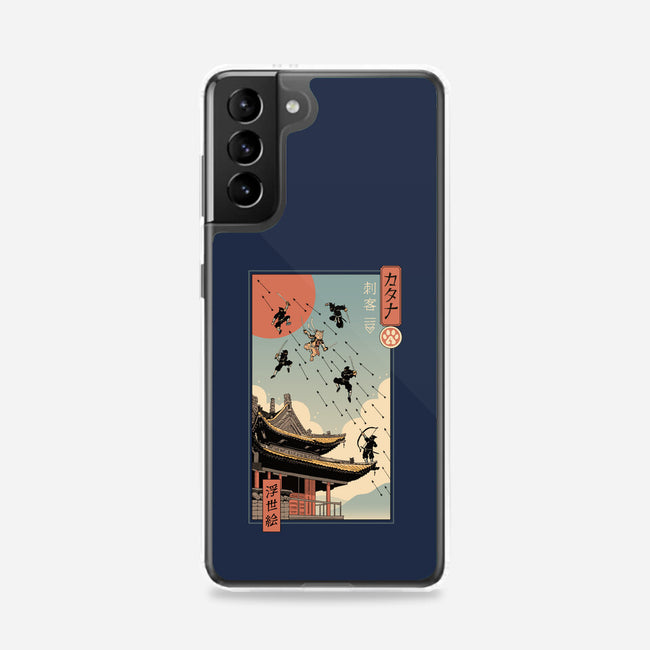 Catana Fight In Edo-samsung snap phone case-vp021