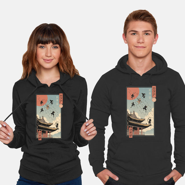 Catana Fight In Edo-unisex pullover sweatshirt-vp021
