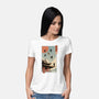 Catana Fight In Edo-womens basic tee-vp021