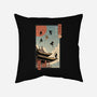 Catana Fight In Edo-none removable cover w insert throw pillow-vp021
