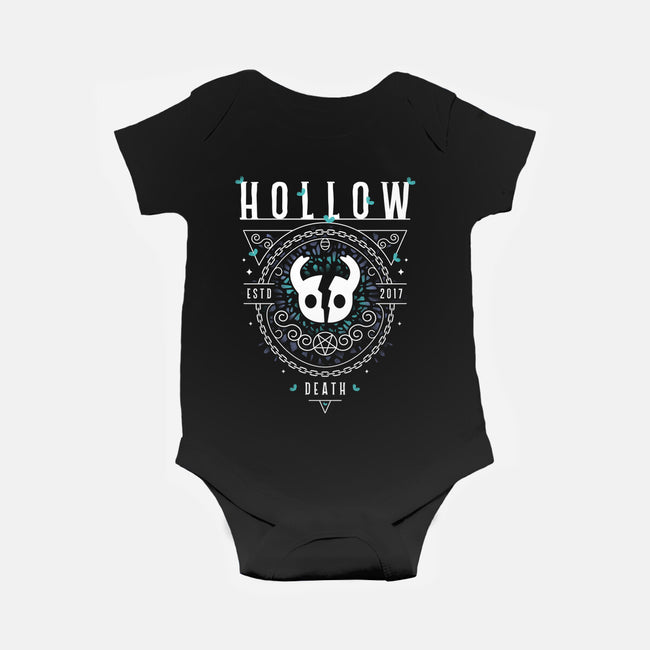 Hollow Death-baby basic onesie-Logozaste