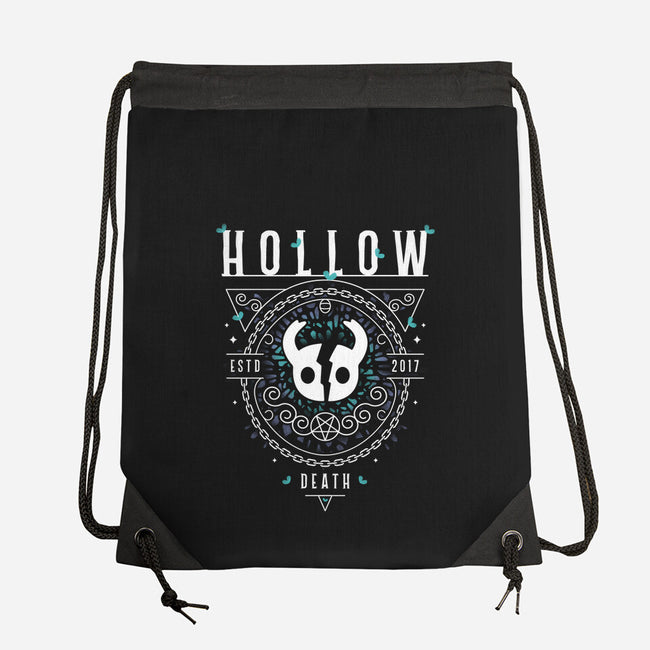 Hollow Death-none drawstring bag-Logozaste