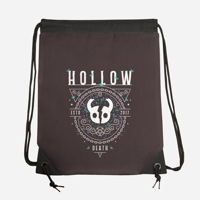 Hollow Death-none drawstring bag-Logozaste