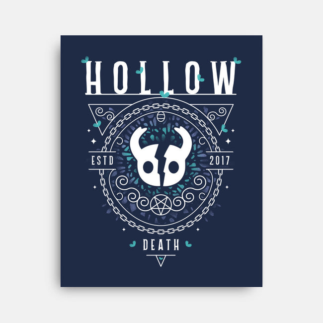 Hollow Death-none stretched canvas-Logozaste
