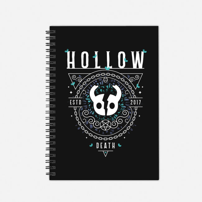 Hollow Death-none dot grid notebook-Logozaste