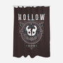 Hollow Death-none polyester shower curtain-Logozaste
