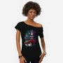 The Astrologist Brave-womens off shoulder tee-nickzzarto
