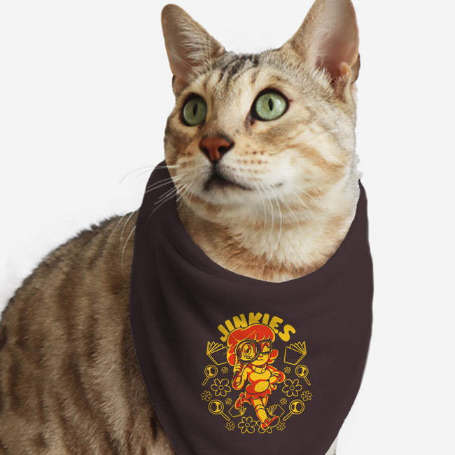 Mystery Solver-cat bandana pet collar-estudiofitas