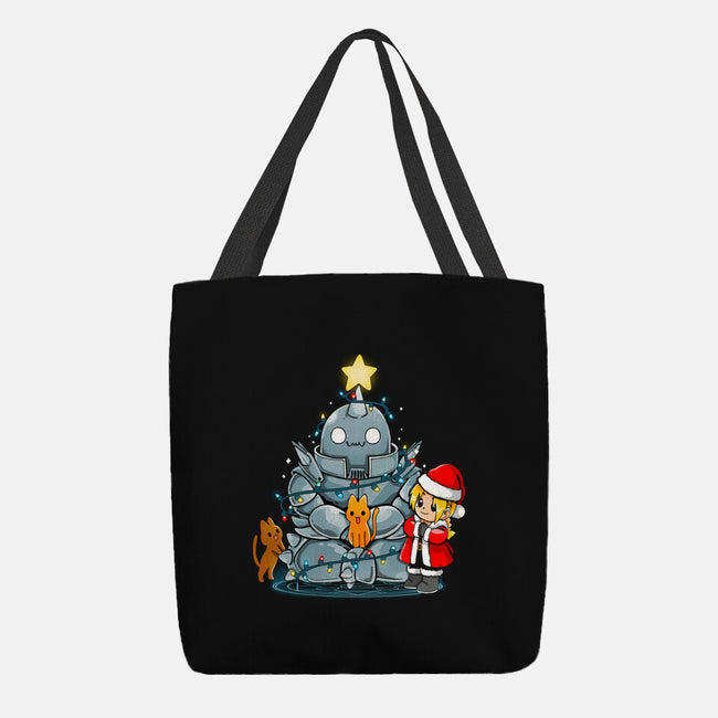 A Metal Christmas-none basic tote bag-Vallina84