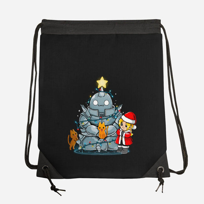 A Metal Christmas-none drawstring bag-Vallina84