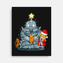 A Metal Christmas-none stretched canvas-Vallina84