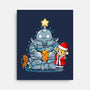 A Metal Christmas-none stretched canvas-Vallina84