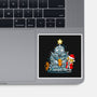 A Metal Christmas-none glossy sticker-Vallina84