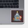A Metal Christmas-none glossy sticker-Vallina84