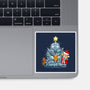 A Metal Christmas-none glossy sticker-Vallina84