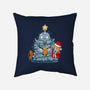 A Metal Christmas-none removable cover throw pillow-Vallina84