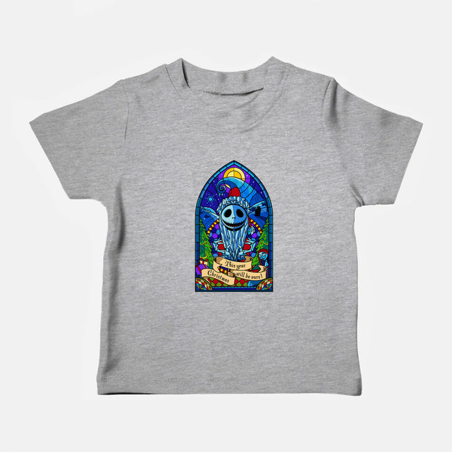 Stained Glass X-Mas-baby basic tee-daobiwan