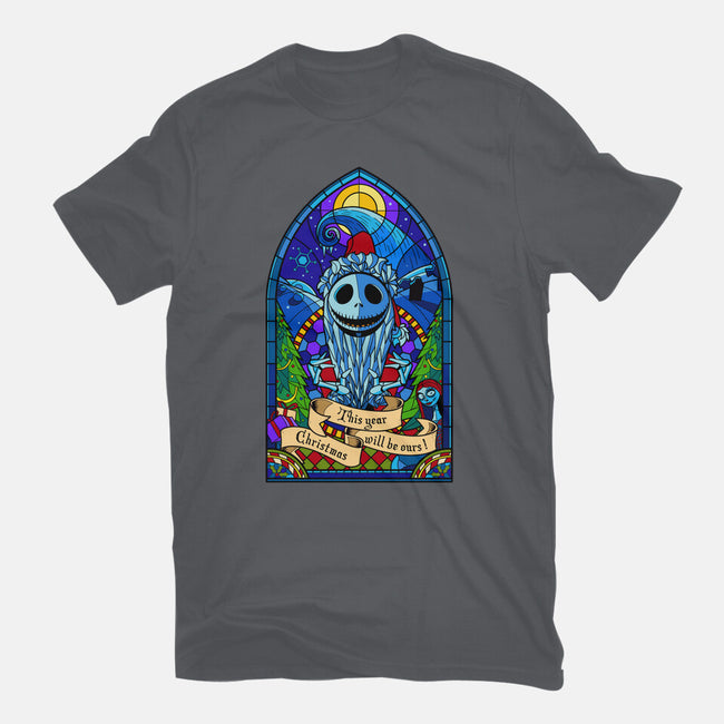 Stained Glass X-Mas-womens basic tee-daobiwan