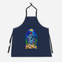 Stained Glass X-Mas-unisex kitchen apron-daobiwan