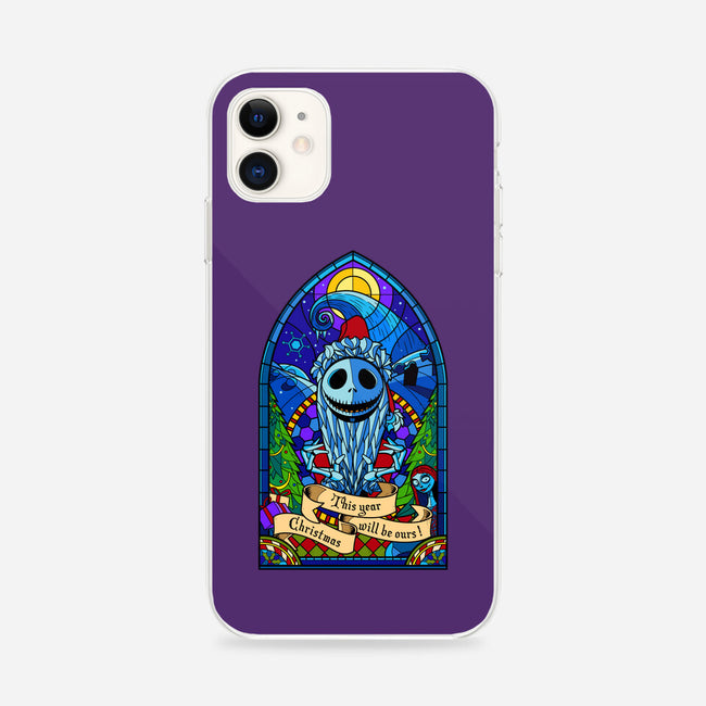 Stained Glass X-Mas-iphone snap phone case-daobiwan