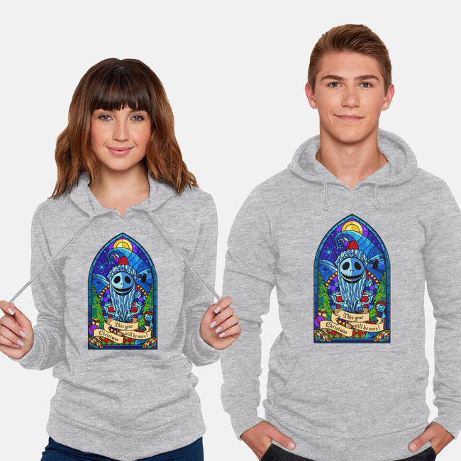 Stained Glass X-Mas-unisex pullover sweatshirt-daobiwan