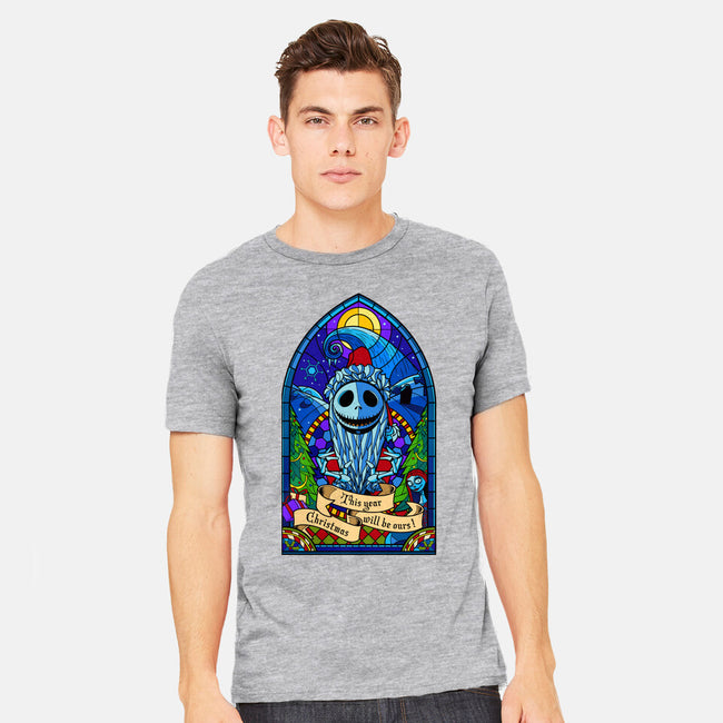 Stained Glass X-Mas-mens heavyweight tee-daobiwan