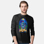 Stained Glass X-Mas-mens long sleeved tee-daobiwan