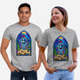 Stained Glass X-Mas-unisex basic tee-daobiwan